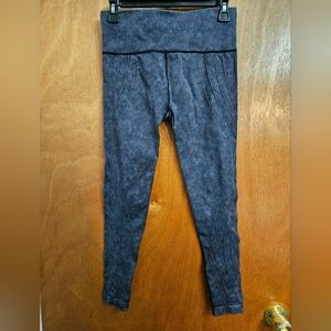 Betsy Johnson Womens Athleisure Activewear Y2K Mineral Wash Leggings Size S